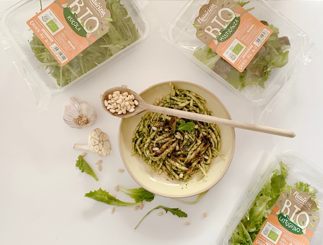 TROFIE con pesto di insalate NATURIZIA