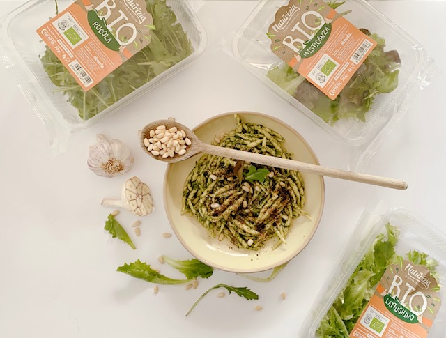 TROFIE con pesto di insalate NATURIZIA