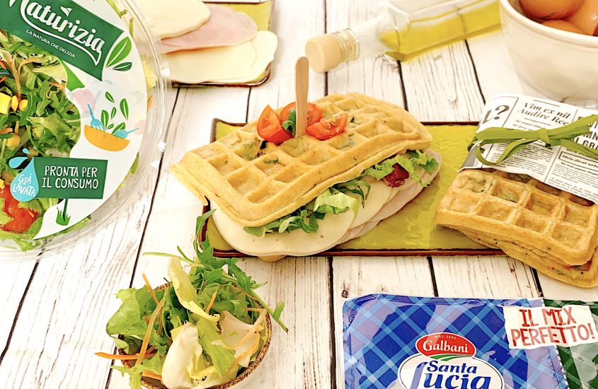 waffle sandwich