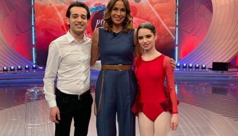 Emanuele d’Angeli e Bernadette ospiti Domenica su RAI 1.