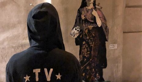 Palermo- TVboy: il Bansky italiano ritorna a casa