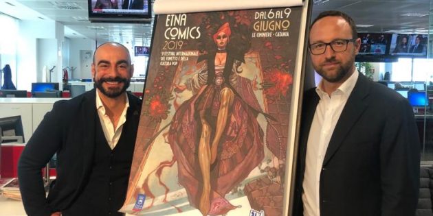 È Gammazita la protagonista del Manifesto di Etna Comics 2019  firmato da Simone Bianchi