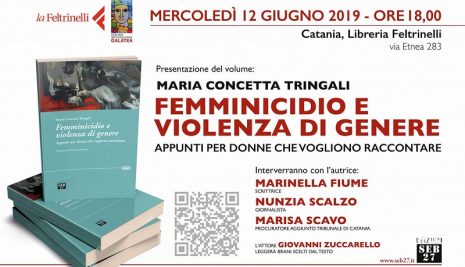A Catania “Femminicidio e violenza di genere” di Maria Concetta Tringali