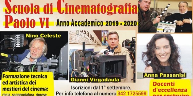 Gela, la scuola Paolo VI per chi vuole imparare a fare cinema. In autunno l’avvio dei corsi