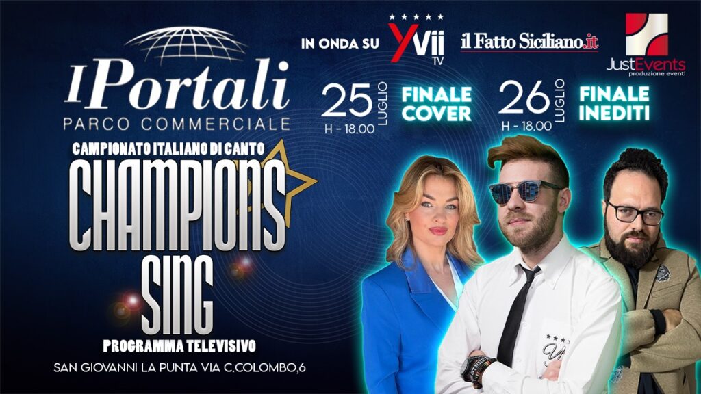 Champions Sing 2025: le finali nazionali a San Giovanni la Punta il 25 e 26 luglio