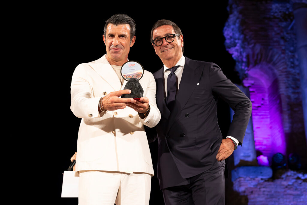 Luis Figo e Antonio De Matteis - Taomoda 2025 - Foto di Michel Cutuli