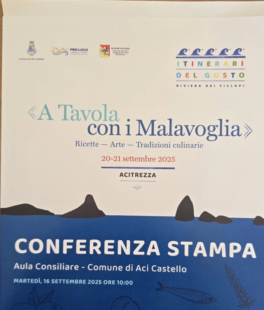 “A Tavola con i Malavoglia”: Aci Castello celebra sapori, storie e saperi della Riviera dei Ciclopi