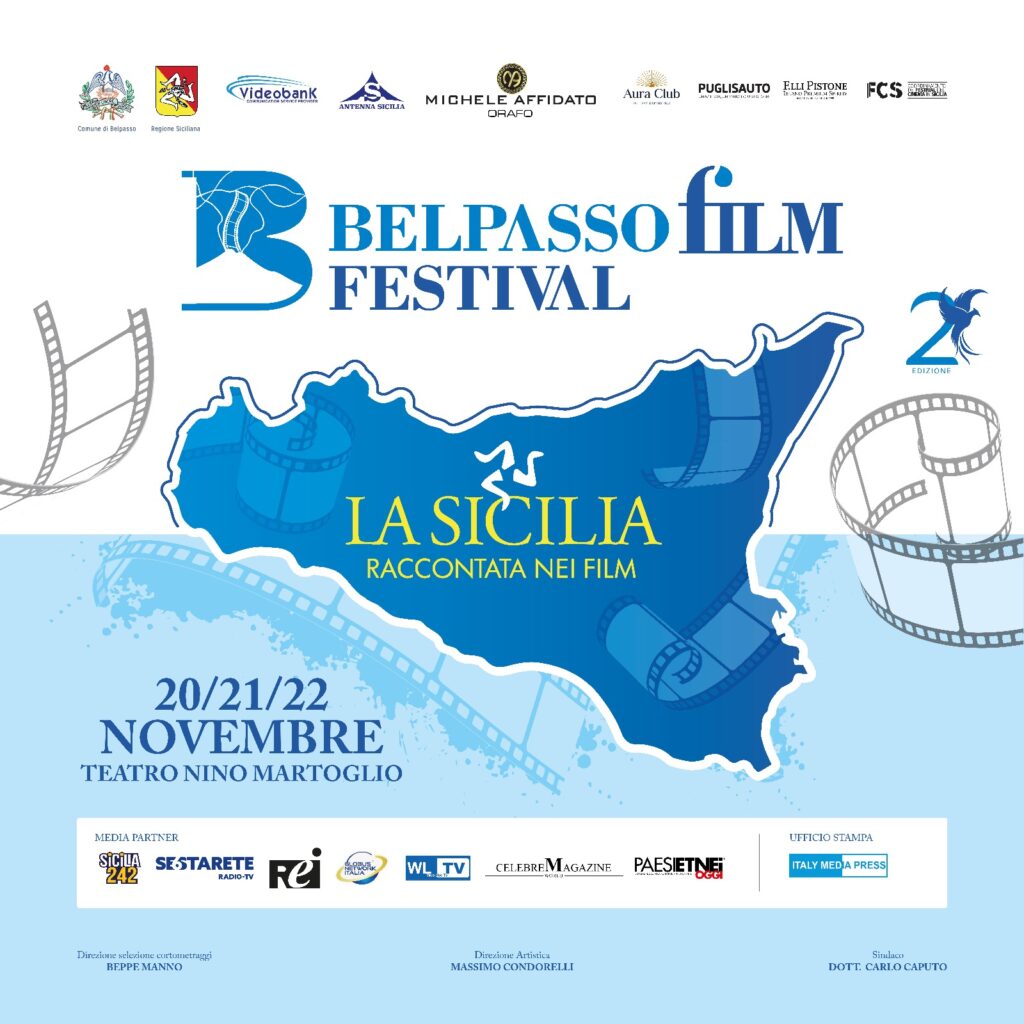 Locandina "Belpasso Film Festival 2025", la Sicilia raccontata nei film: conferenza stampa il 14 novembre