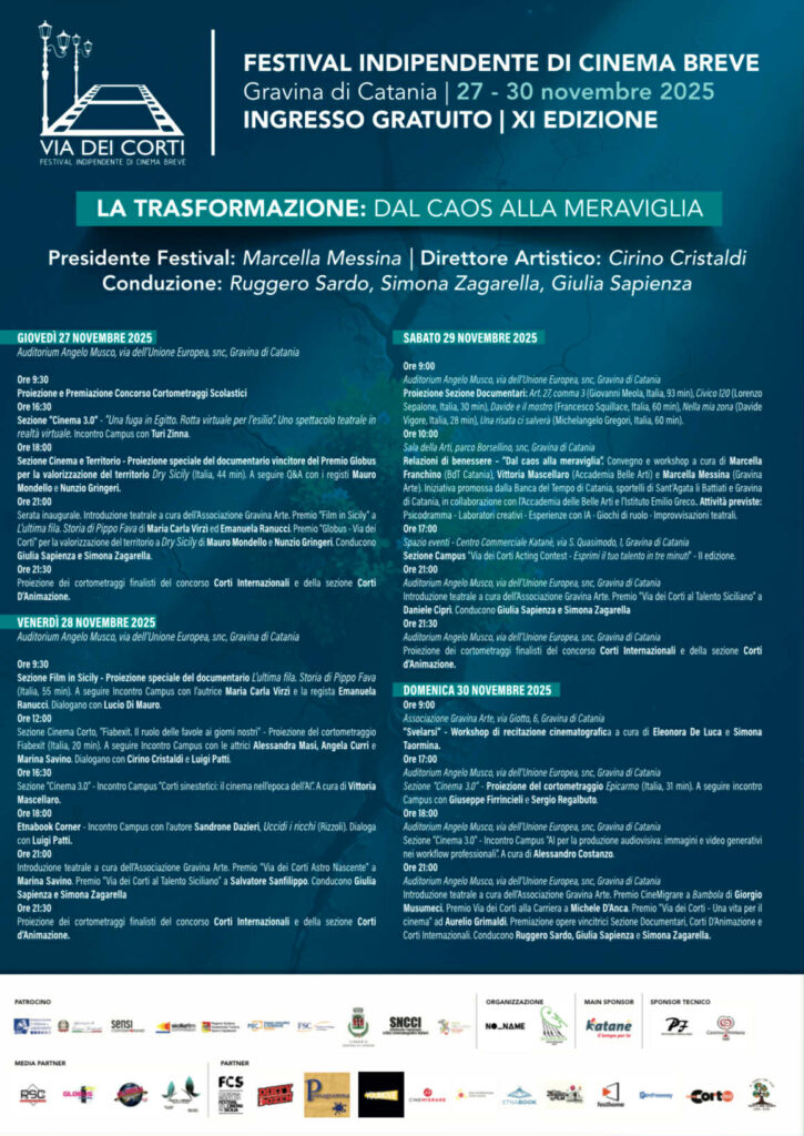Via dei Corti 2025 il programma