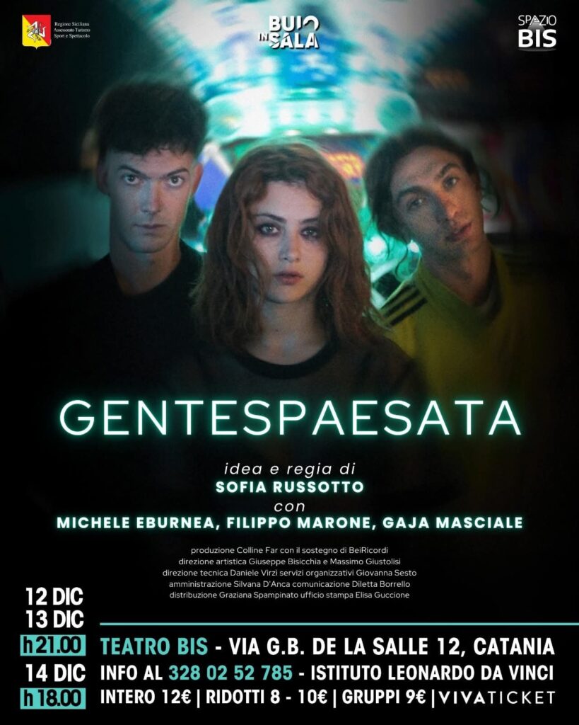 Gente Spaesata locandina spettacolo teatrale
