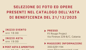 Asta di Beneficenza da Fil Rouge Project: artisti siciliani a sostegno dell’Associazione Maris ODV