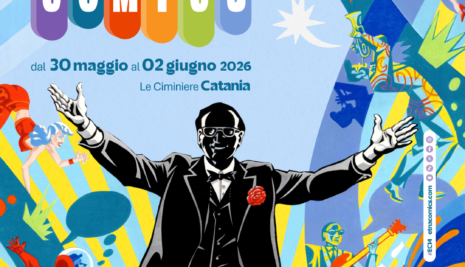 Etna Comics 2026 dedica il manifesto ufficiale a Pippo Baudo: l’omaggio di Giorgio Carpinteri