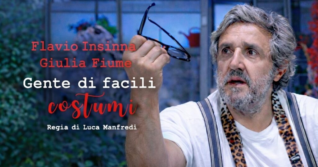 Flavio Insinna e Giulia Fiume, protagonisti superlativi all’ABC di Catania con “Gente di facili costumi”