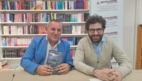 Cirino Cristaldi presenta “Ousmanne Olman – Il ritorno”. Grande partecipazione alla Mondadori D’Annunzio