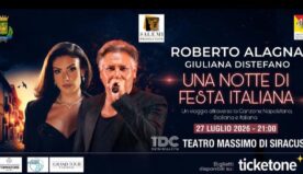 Roberto Alagna torna nella sua Ortigia: “Una notte di festa italiana” approda al Teatro Massimo di Siracusa