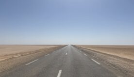 Chott El-Jerid: il lago salato dei miraggi in Tunisia.