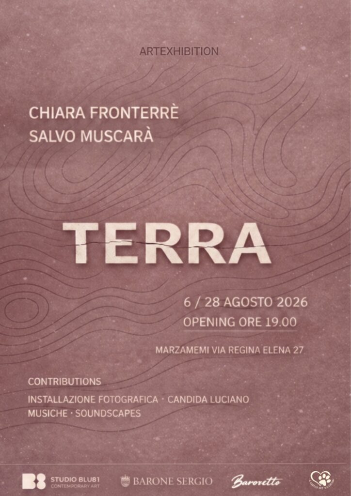 “Terra”: a Marzamemi la bipersonale di Chiara Fronterrè e Salvo Muscarà allo StudioBlu81