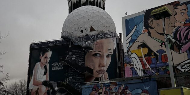 Teufelsberg: da base di spionaggio a galleria di street art